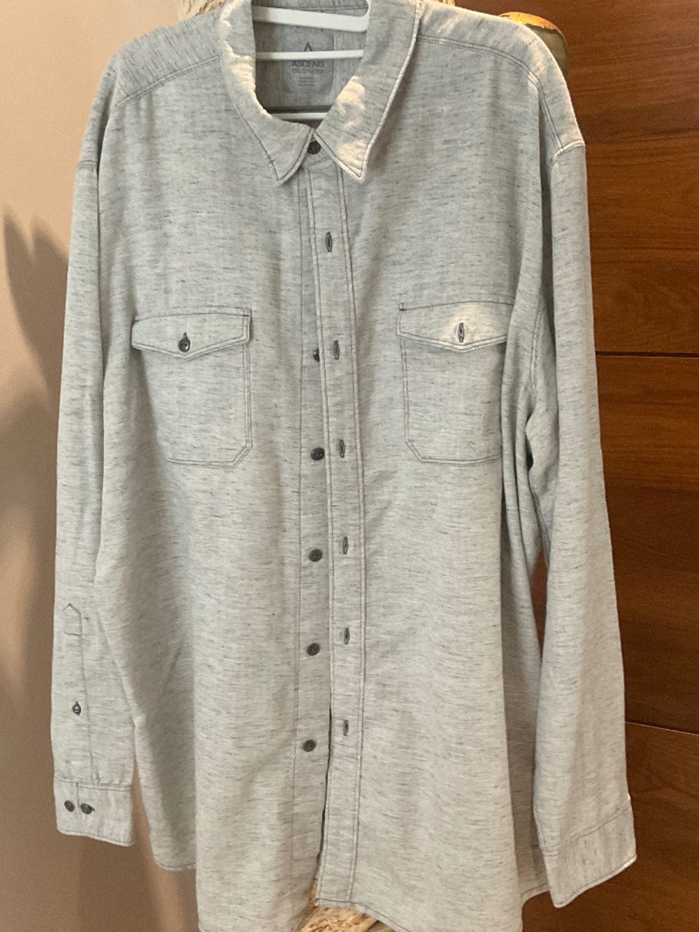 ascend Mens button down shirt